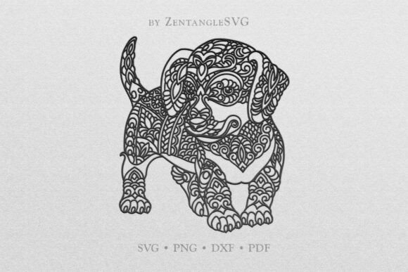 Cute Dachshund SVG Mandala Dog Breed Design Review