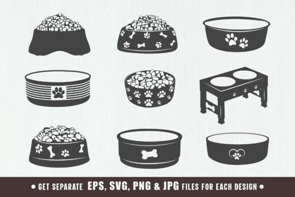 Dog Bowl Silhouette Embroidery Design Review