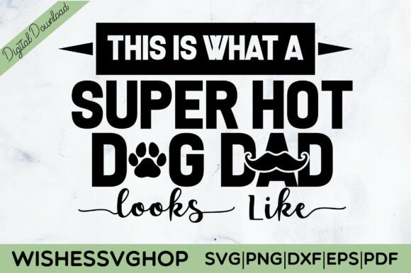 Dog Dad SVG PNG Review