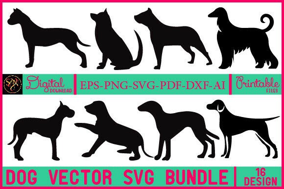 DOG VECTOR SVG Bundle Review for Embroidery Projects