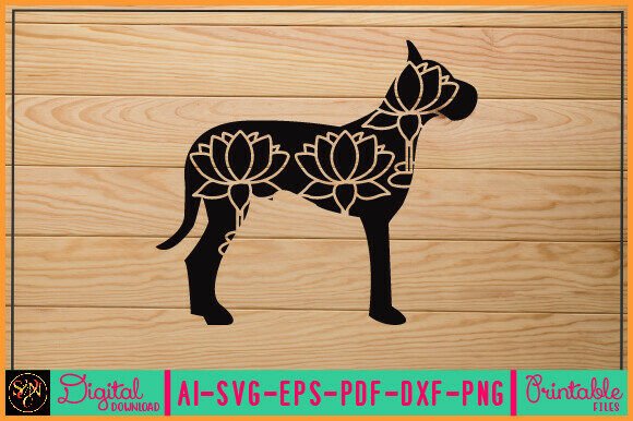 Flower Dog Animal SVG Vector 10 Review