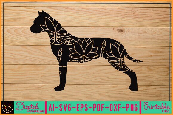 Flower Dog Animal SVG Vector 13 Review