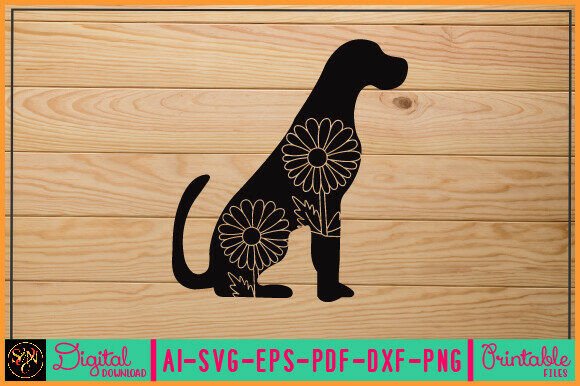 Flower Dog Animal SVG Vector 2 Review