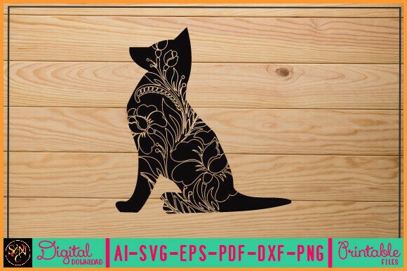 Flower Dog Animal SVG Vector 27 Review