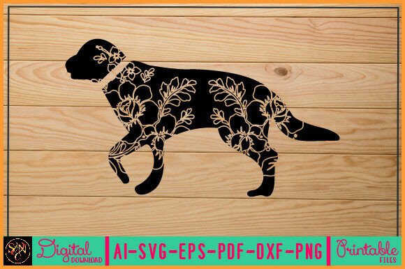 Flower Dog Animal SVG Vector 29 Review