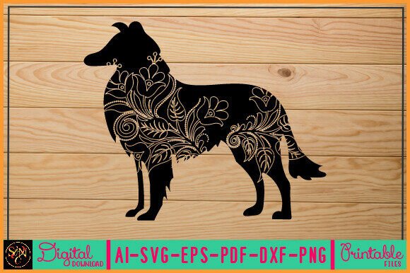 Flower Dog Animal SVG Vector 40 Review
