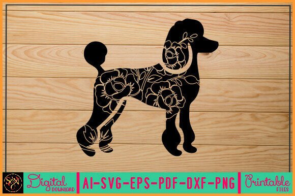 Flower Dog Animal SVG Vector 53 Review