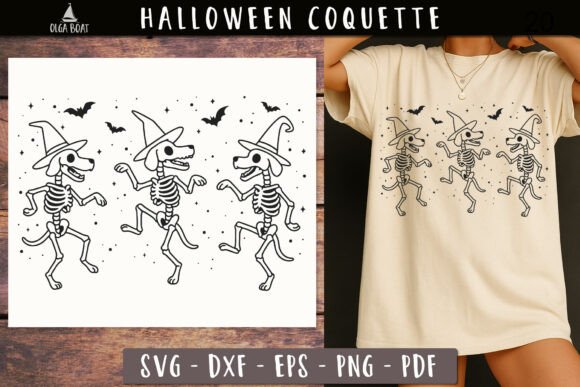 Funny Dancing Skeleton Dog Halloween Svg Review