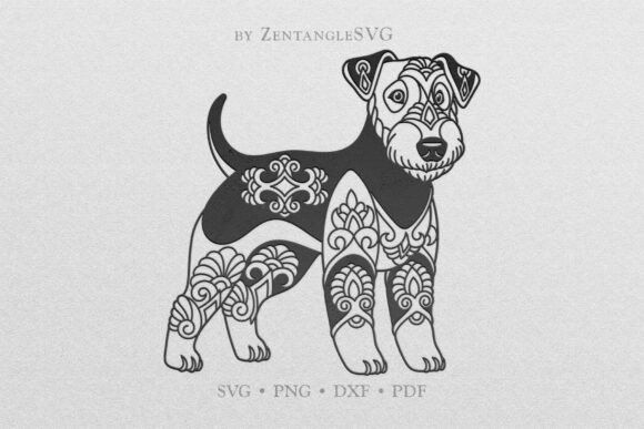 Lakeland Terrier Mandala Embroidery Design Review