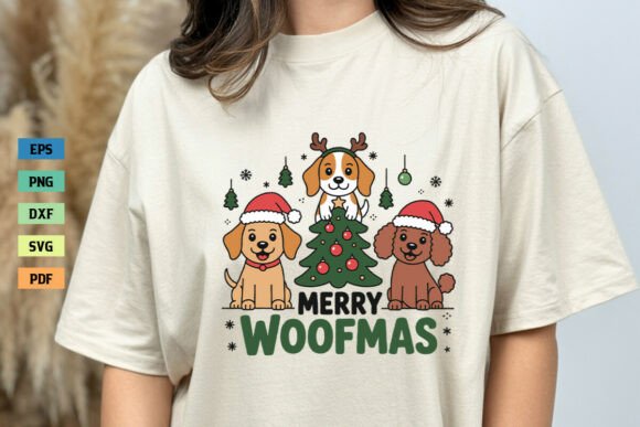 Merry Woofmas Christmas Dog Shirt SVG Review