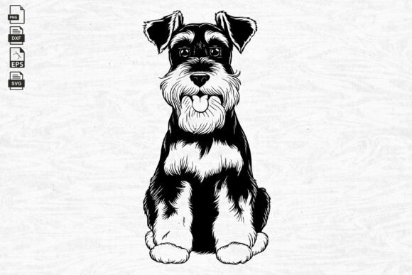 Miniature Schnauzer SVG Review for Embroidery Projects