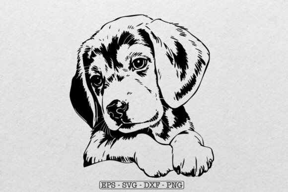 Puppy SVG Dog Vector for Embroidery Projects