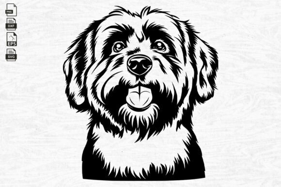 Shih Tzu SVG for Embroidery Projects