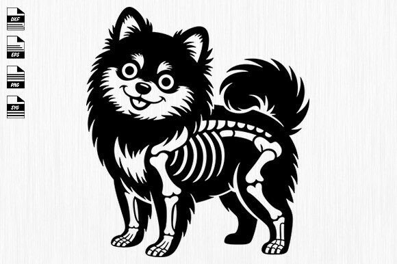 Skeleton Animal Svg