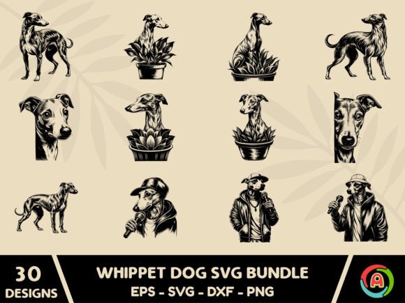 Whippet SVG Dog Bundle Review for Embroidery Projects