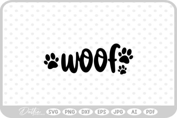 Woof Puppy Dog Pet SVG PNG DXF Review